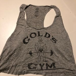 Grey Gold’s Gym tank - never worn  (Large)